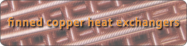 finned copper heat exchangers